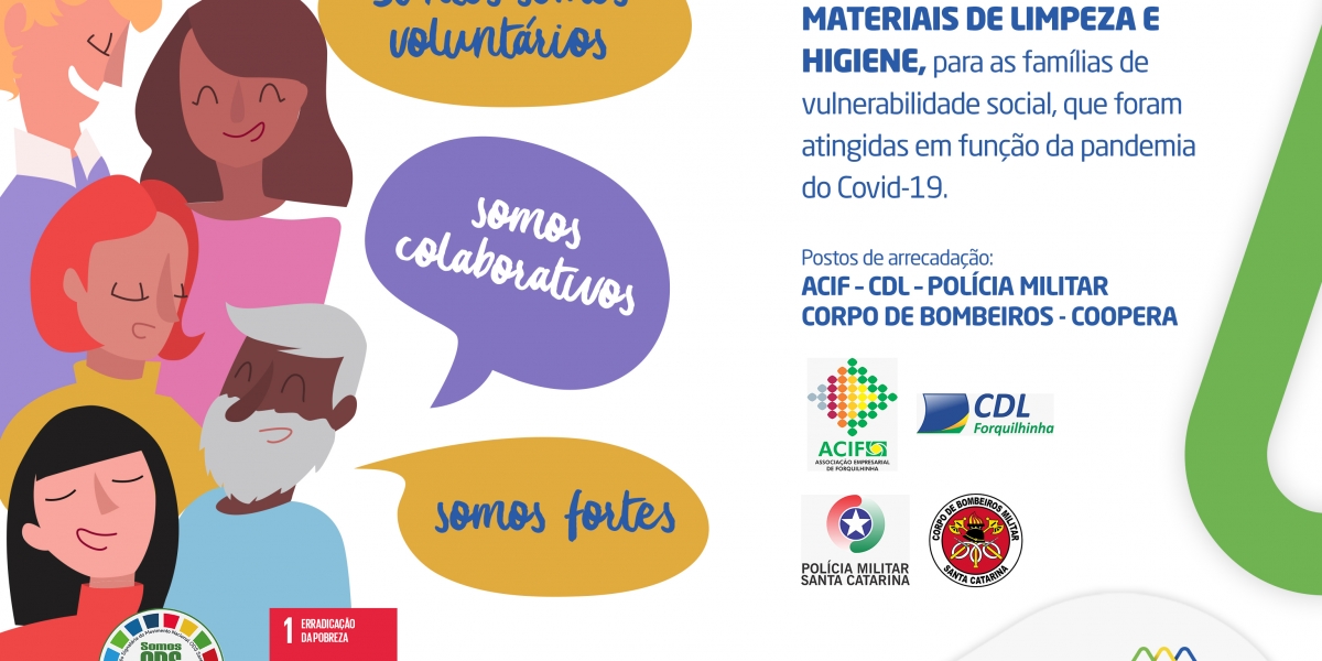 COOPERA apoia campanha beneficente promovida pelo DEL de Forquilhinha