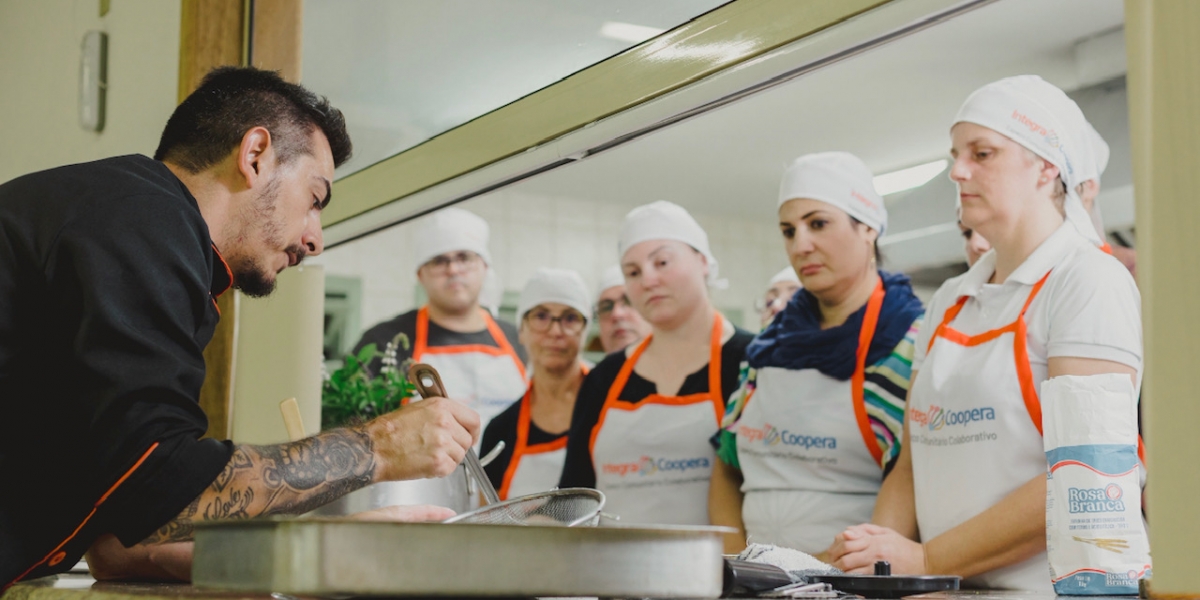 Integra Coopera promove aulas especiais do curso de gastronomia