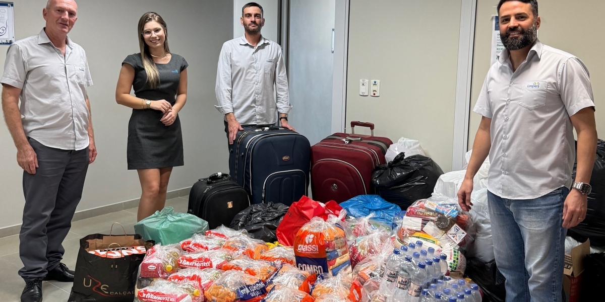 COOPERA une forças para apoiar os atingidos pelas enchentes do Rio Grande do Sul