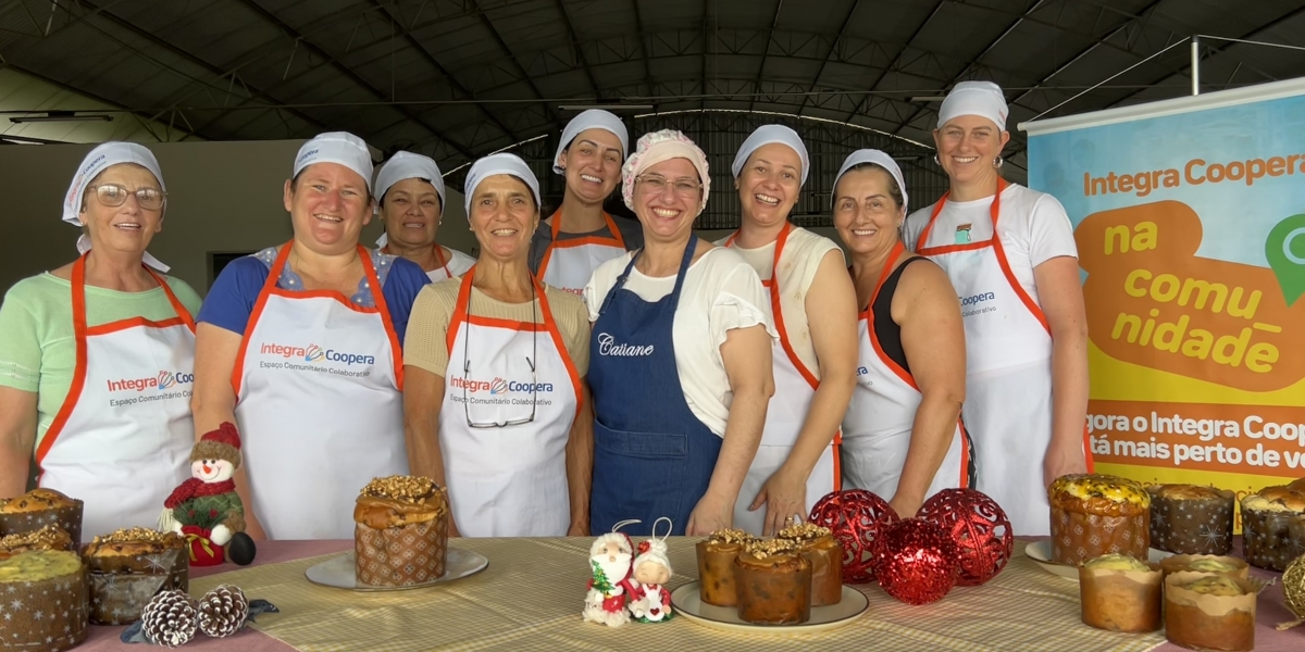 Curso de Panetones do Integra Coopera: uma receita de sucesso e renda extra
