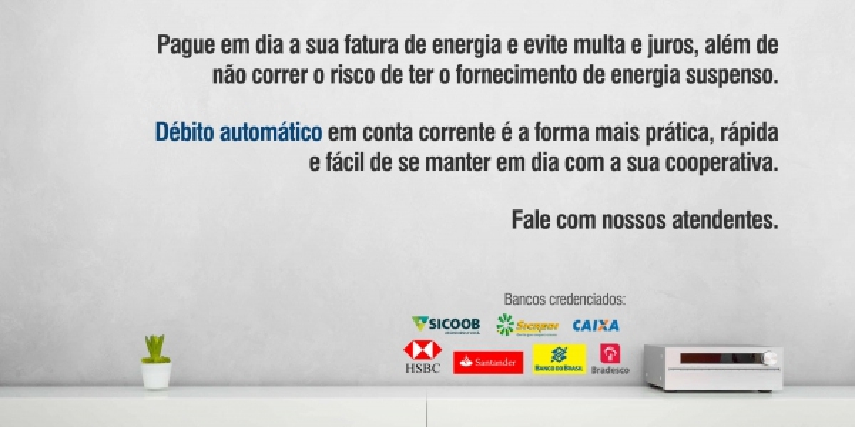 COOPERA incentiva adesão ao pagamento de conta por débito automático  
