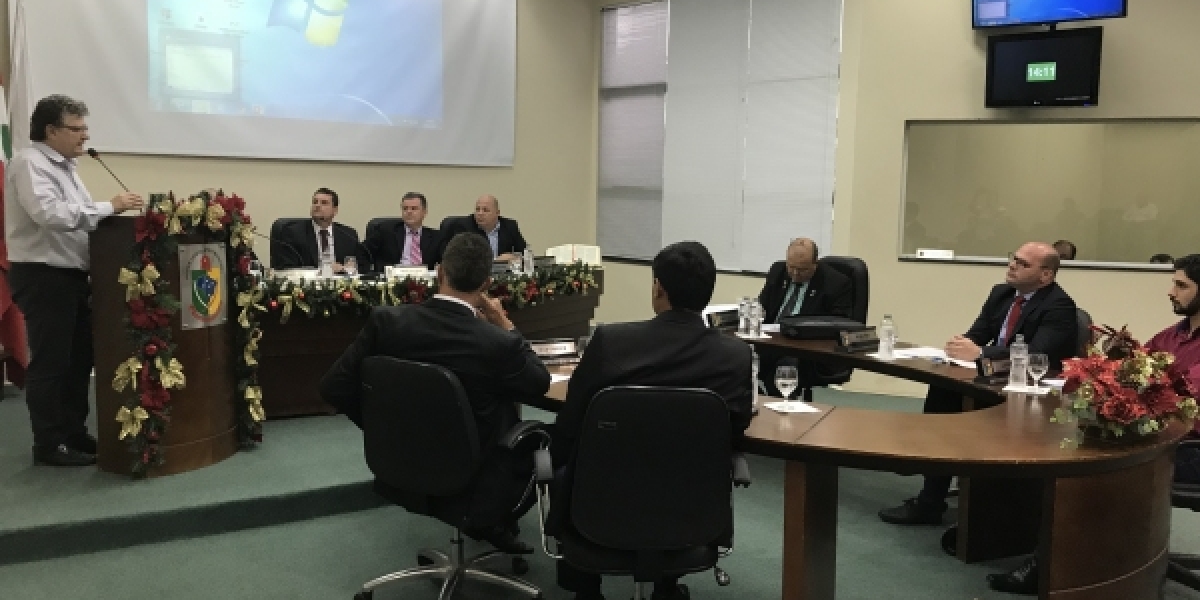 Poligonal é apresentado na Câmara de Forquilhinha