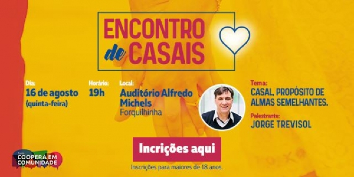 COOPERA promove 4º Encontro de Casais em Forquilhinha