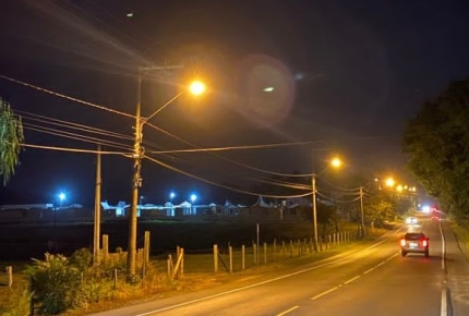 Em uma semana, Coopera realiza mais de 250 manutenções da iluminação pública em Forquilhinha
