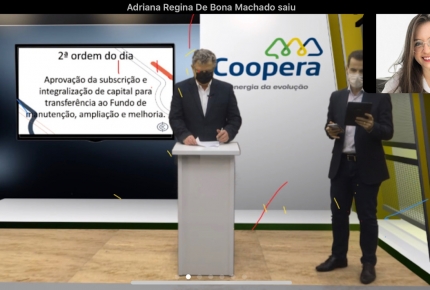 COOPERA realiza com sucesso Assembleia Geral Extraordinária virtual