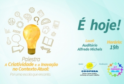 COOPERA promove palestra  Por uma Escola que Encanta