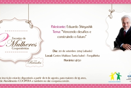 Inscrições abertas para o Encontro de Mulheres